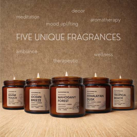 all pluviophile candle variants