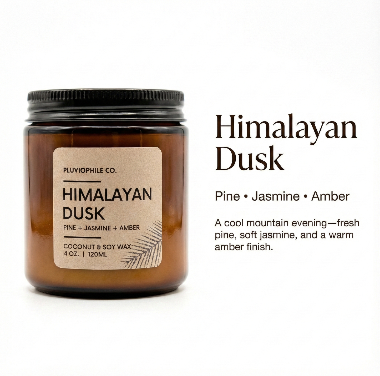 Pluviophile Handpoured Candles | Set of 4 | Coconut and Soy Wax | Scented | Vegan | Gifting