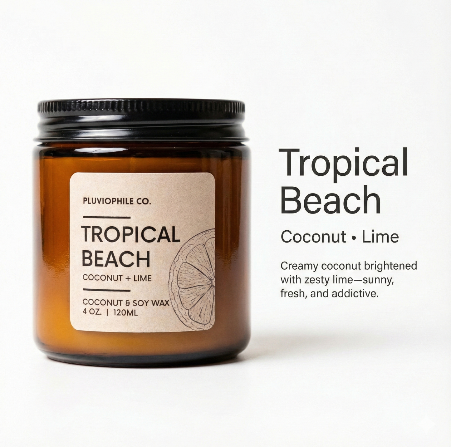 Pluviophile Handpoured Candles | Set of 4 | Coconut and Soy Wax | Scented | Vegan | Gifting