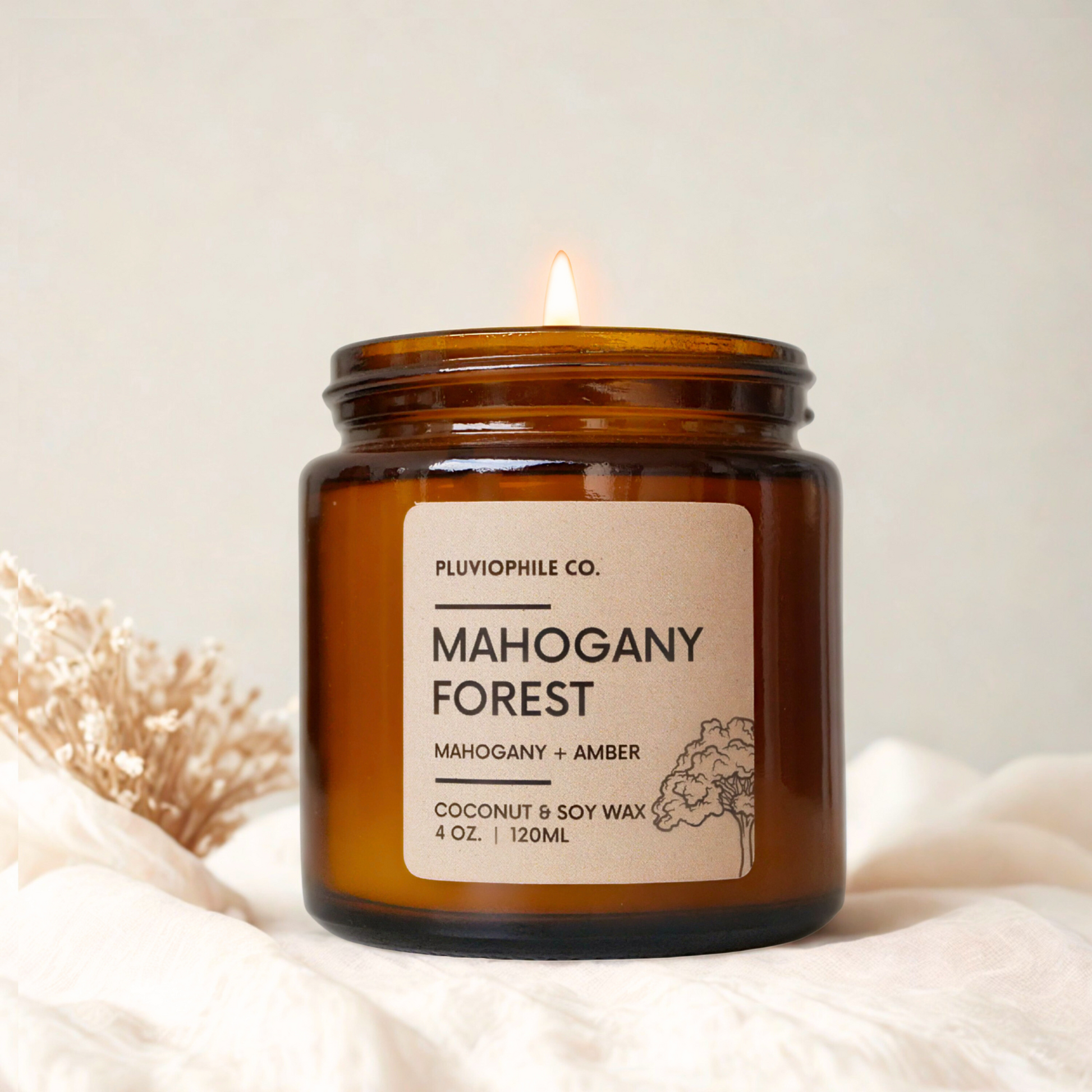 Pluviophile Mahogany Forest candle