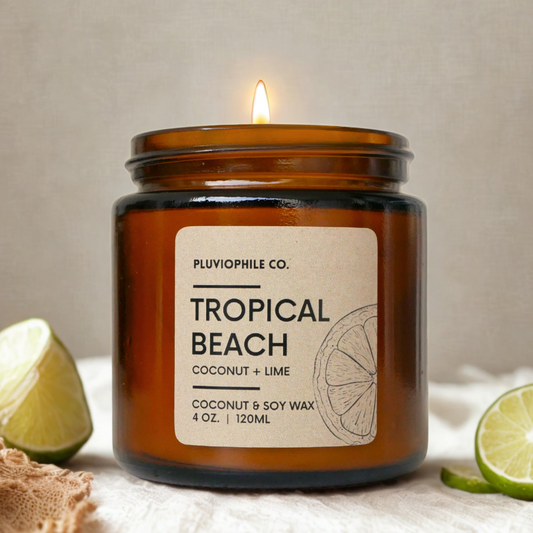 Pluviophile Tropical Beach candle