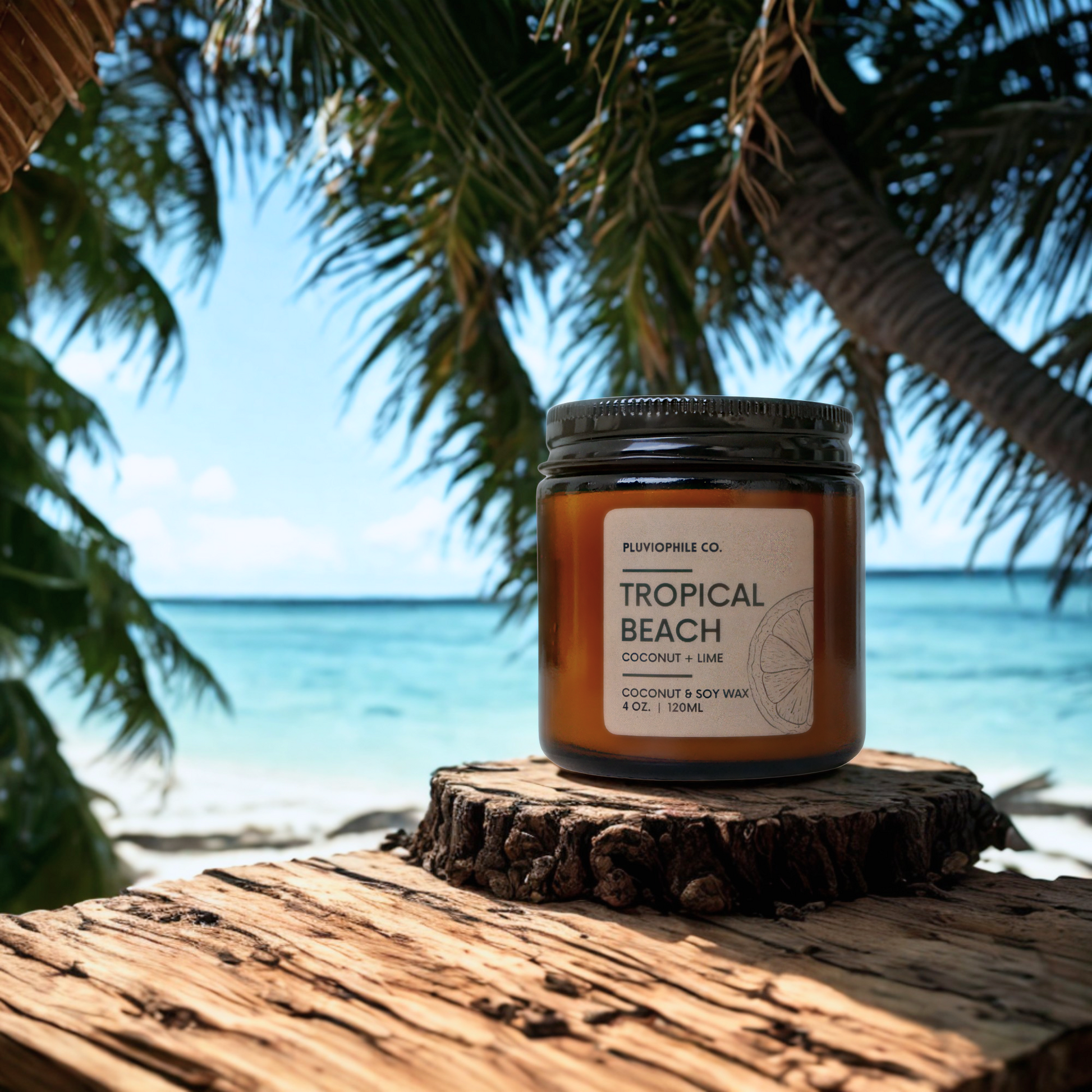 Pluviophie Tropical Beach candle